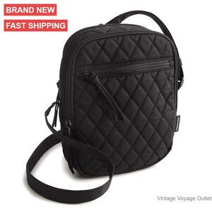 Premium Cotton Crossbody Bag with RFID Protection and Adjustable Strap